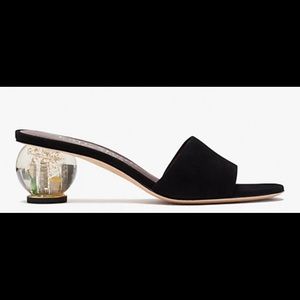 Kate Spade ♠️ polished slip on suede - globe shoes — NIB, never worn